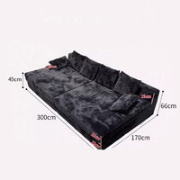 Sofá Cama Plegable Comprimido Cloud Lazy de Gamuza Italiana con Espuma de Alta Densidad, Envasado al Vacío, Sin Marco, Multifuncional para el Hogar
