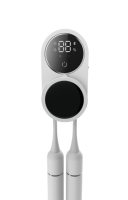Stérilisateur de brosses à dents mural automatique mini rechargeable Type-C 1800mAh certifié CE ROHS avec UVC+UVA pour couple