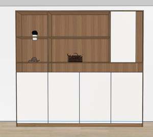 Archivadores Modernos de Lujo de Madera MDF, Estantería Multifuncional de Gran Capacidad para el Hogar, Dormitorio, Apartamento, Oficina, Hospital - Product Image 1