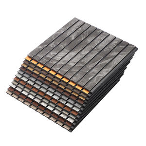 تصنيع المعدات الأصلية 20 ، تصميم داخلي مجاني ثلاثي الأبعاد PS مخدد جدار فحم كسوة لوحة الحائط Ps - Product Image 2