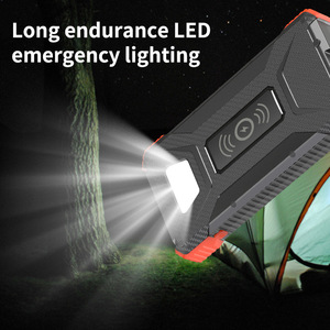 <span class=keywords><strong>2022</strong></span> Meilleur vendeur banque d'énergie solaire portable IP67 étanche 20000mah Camping lumière Mobile <span class=keywords><strong>Powerbank</strong></span> - Product Image 4