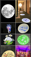 LVD/ISO/CE Logo personnalisé Projecteur gobo à usage intérieur 50W led
