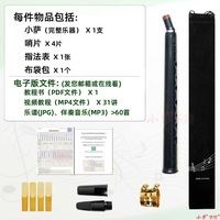 Woodwind Mini 8-hole Saxophone Musical Instrument Practice for Beginners with Fingering Table