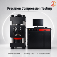 Máquina Automática de Ensayo de Compresión de Concreto YAW-2000D 3000D 5000D 2000kN 3000kN 5000kN Hidráulica