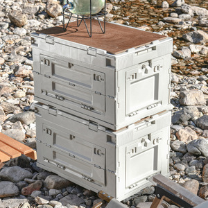 Hộp lưu trữ gấp gọn đa năng, di động, dùng cho cắm trại ngoài trời, xử lý hàng hóa, thùng xe hơi - Product Image 2