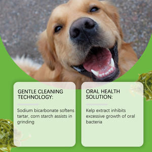 Oimmal all'ingrosso 100g salute orale naturale cane cura dentale integratori per la rimozione della placca tartara denti per la pulizia in polvere per cani - Product Image 3