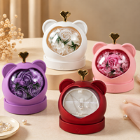 Boîte Cadeau en Gros pour Collier LED, Boîte d'Emballage Bijoux en Forme d'Ours, Boîte Cadeau Romantique Personnalisable en Couleur