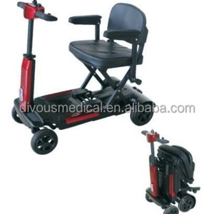 Scooter Eléctrico Plegable de Aleación de Aluminio con Batería de Litio para Mujeres Embarazadas, Personas Mayores, Personas con Discapacidad, Asistencia al Aire Libre - Product Image 1