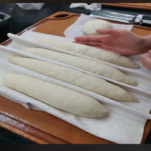 Tissu <span class=keywords><strong>de</strong></span> cuisson pour <span class=keywords><strong>pain</strong></span> artisanal Baguette Offre Spéciale 35 "x 26" Tissu fermenté Couche <span class=keywords><strong>de</strong></span> boulanger au levain et Couche d'épreuvage - Product Image 4