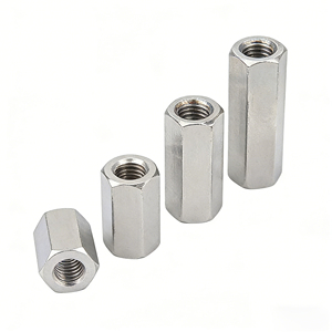 Bibo Yaente Factory Extended Thickened External Hex Coupling Nut <b>Lock</b> Nut & <b>Threaded</b> Rod Connection Long Nut Yaente Factory - Product Image 2