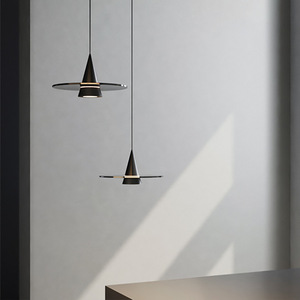 Minimalist Pendant <b>Light</b> Round Single Head Led <b>Chandelier</b> For Home Dining Room Bedroom Lighting - Product Image 1