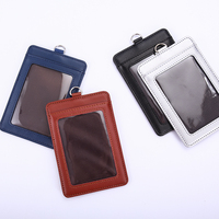 Porte-cartes en cuir professionnel personnalisé porte-badges d'identification directe d'usine