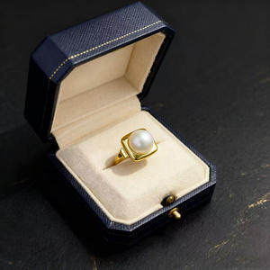 อุปกรณ์ทำเครื่องประดับมุก DIY 10769 แหวนเงินแท้ S925 ตัวเรือนเปล่ารูปหมี สำหรับใส่ลูกปัดเงินทรงกลมแบนขนาด 3-5 มม. - Product Image 1