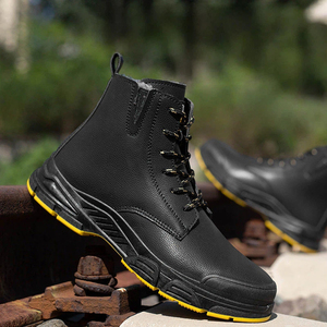 Chaussures de sécurité d'extérieur légères, imperméables, isolées, pour l'hiver, à tige haute, pour travaux de construction - Product Image 3
