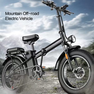 Bicicletta <span class=keywords><strong>Elettrica</strong></span> Pieghevole Economica da 500W, 20 Pollici, 48V 15AH, Shimano 7 Velocità, Pneumatici Larghi per Adulti - Product Image 3