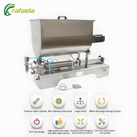 Machine de remplissage semi-automatique horizontale pour gommages corporels, crèmes épaisses, pâtes, onguents et sauces
