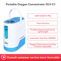 Concentrateur manuel d'oxygène médical, appareil Portable avec 13 heures d'autonomie De la batterie