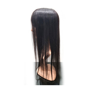 Pelucas coreanas premium Cosmo en Corea (15x17) - Peluca de cabello humano liso premium de 20 pulgadas, textura suave, acabado natural para mujeres - Product Image 5