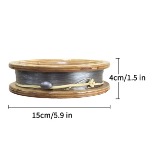 PVC Round Fishing <strong>Reel</strong> with <strong>Hook</strong> for Lake &amp; River Trout Fishing Pole Fishing Use - Product Image 2