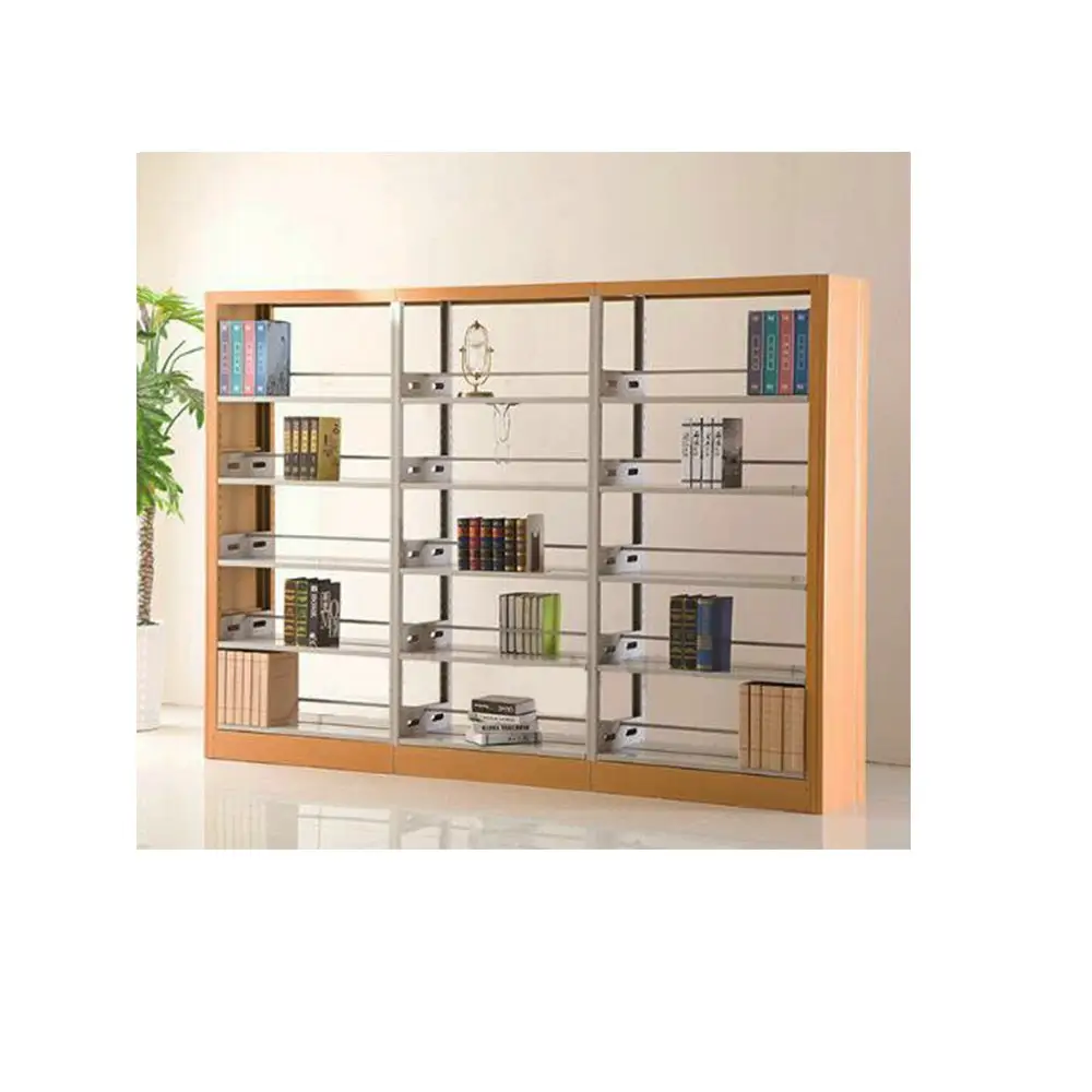 FAS-064 vendita Calda regolabile in acciaio mobili biblioteca scuola scaffali In Metallo Book shelf