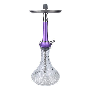 Petek Şekilli Geometrik Nargile Paslanmaz Çelik Nargile Cam Hazne Seti Hediye Kutulu Oyuk Nargile - Product Image 4