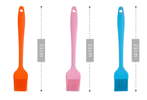 Multi-Purpose Heat-Resistant Food-Grade Silicone <b>Brush</b> Multiple Colors Available Ideal <b>for</b> Kitchen Baking Pastry and BBQ - Product Image 3