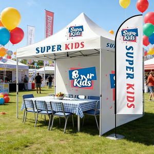 Tente de plage robuste avec protection UV complète |   Kit complet d'abri solaire pop-up avec ancres de sable, <span class=keywords><strong>portable</strong></span> pour l'extérieur - Product Image 4