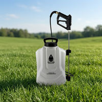 Elektrische rugsproeier 15L verstelbare sproeikop 100psi max. druk lange batterijduur automatisch gebruik in de landbouw