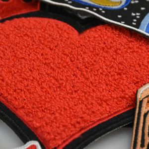 Wholesale Customized Colorful Embroidered <b>Patch</b> <b>Sew</b> <b>on</b> Iron <b>on</b> Clothing Applique <b>Patches</b> Custom Logo Chenille Embroidery <b>Patch</b> - Product Image 2