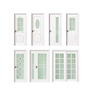 Porta da Bagno in Legno e <span class=keywords><strong>PVC</strong></span> di Alta Qualità, Design Elegante, Vendita Calda - Product Image 3