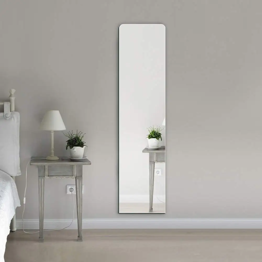 50 "x 14" di Lunghezza Completa Anta A Specchio Specchio Full Body Spogliatoio Specchio A Parete Appeso per Dormitorio Casa