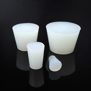 <span class=keywords><strong>Bouchon</strong></span> en caoutchouc de <span class=keywords><strong>silicone</strong></span> résistant aux hautes températures pour flacon conique Excellent effet d'étanchéité Fournitures de laboratoire - Product Image 1