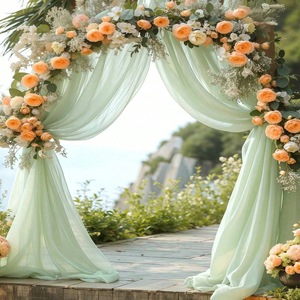 Suministros para Fiestas de Boda Románticas, Fundas para Sillas, Cintas para Pasillos, Arcos, Fundas para Sillas de Mesa, Decoraciones con Lazos - Product Image 3