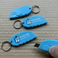 Abrecartas Portátil con Logotipo Personalizado / Mini Cuchillo con Anillo para Llaves para Regalo Promocional