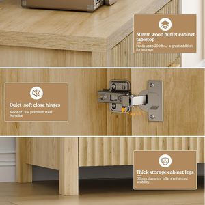Armario <span class=keywords><strong>de</strong></span> Baño con Ruedas, Mueble <span class=keywords><strong>de</strong></span> Almacenamiento Impermeable para <span class=keywords><strong>Entrada</strong></span>, Armario <span class=keywords><strong>de</strong></span> Madera para Almacenamiento - Product Image 4