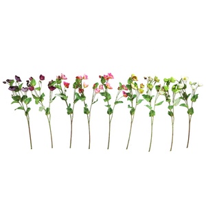 Tige d'hélebores artificielle de 53 cm de long, décoration, faux spray d'hélebores - Product Image 1