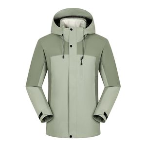 Gilet à capuche à manches longues de haute qualité décontracté pour homme, personnalisé, automne et hiver, trois en un, super doux et chaud, 240 grammes - Product Image 3