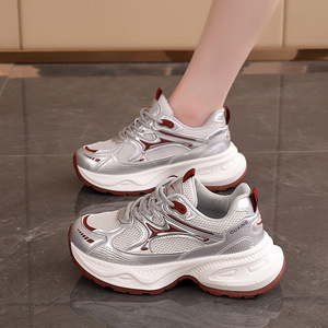 2026 Spring Student Stylish Casual Sneakers for Women - Small-Sized, Unique, Thick-soled, Height-boosting, Trendy Sports Shoes - Product Image 5