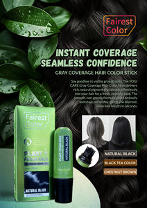 OEM ODM 100% Couverture des cheveux gris Coloration capillaire nourrissante en bâtonnet Coloration instantanée saine en bâtonnet - Product Image 2