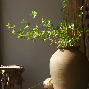 Foglie Artificiali di Milan per Composizioni Floreali, Piante Verdi Fresche Naturali, Stile Artistico Nordico Giapponese, Decorazione per Interni - Product Image 3
