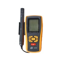 Non-contact GM1361 Industrial-grade Temperature Humidity Meter LED Display 0.1C Resolution Plastic Housing OEM/ODM