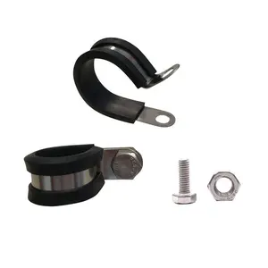 Plastic And Metal Pipe Clamp Double Bracket For Tube Clamp Plastic