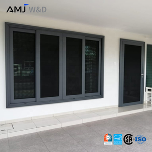 Ventanas y Puertas de Aleación de Aluminio para Exteriores de Viviendas, Ventanas Corredizas de Aluminio <span class=keywords><strong>con</strong></span> Mosquiteras, <span class=keywords><strong>Ventana</strong></span> <span class=keywords><strong>con</strong></span> Rotura de Puente Térmico y Doble Acristalamiento Insonorizado - Product Image 1
