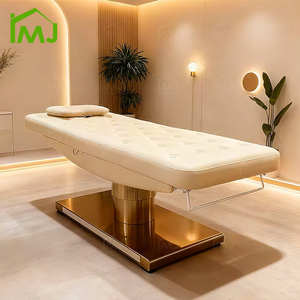 Moderne Elektrische Kosmetikliege für Massagen, Gesichtsbehandlungen und Wimpernverlängerungen im Kosmetiksalon - Product Image 1