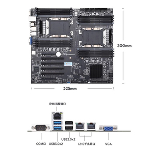 ใหม่ HUANANZHI X11D-16D เมนบอร์ดเซิร์ฟเวอร์รองรับ LGA3647 รองรับ 2TB หกช่อง DDR4 พีซีเมนบอร์ดซีออนเดสก์ท็อปสำหรับเล่นเกม - Product Image 3