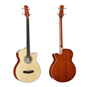 Vente en gros de <span class=keywords><strong>basse</strong></span> acoustique en bois de 42 pouces avec micros EQ-17A <span class=keywords><strong>et</strong></span> sac rembourré - Product Image 2