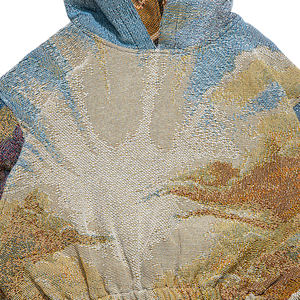 <span class=keywords><strong>Sudadera</strong></span> de Moda con Diseño de Paisaje Personalizado, Estilo Hip Hop, Tejido Jacquard, <span class=keywords><strong>Sudadera</strong></span> con Capucha - Product Image 2