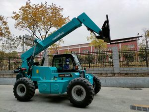 Телескопический грузоподъемный погрузчик Swth3007 с рабочей платформой для 3-тонной номинальной нагрузки, высота подъема 10 м - Product Image 3