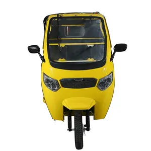 Hot Sale Starke Kraft Tourist Trike Pedicab 3 Rad Passagier Elektro Dreirad Auto Elektrische Rikscha Dreiräder Für Erwachsene