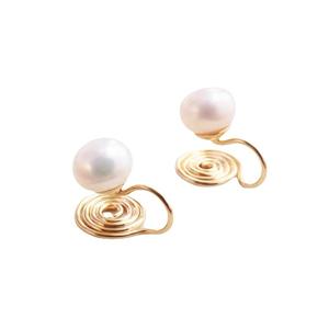 Accessoire en argent S925 pour perles DIY, tendance, clip d'oreille, perles de 7-10 mm, 21586, boucles d'oreilles à clip, porte-moustiquaire vide, mode - Product Image 5